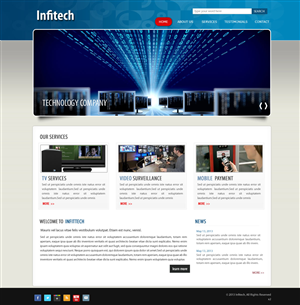 Web Design by pb for Infitech | Design: #1801891
