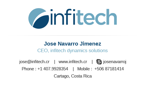 Business Card Design by pb for Infitech | Design #1802048