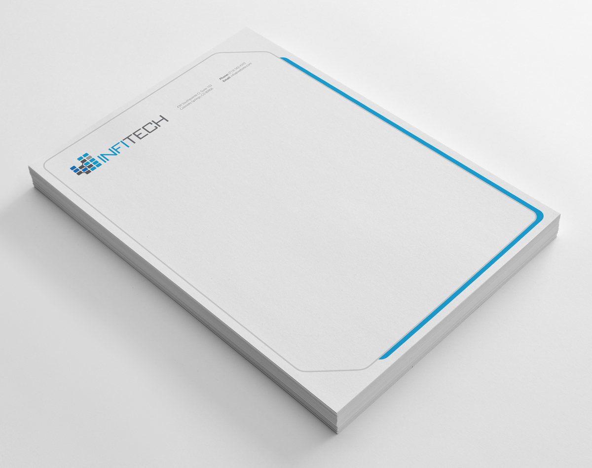 Stationery Design by logodentity for Infitech | Design #1820014