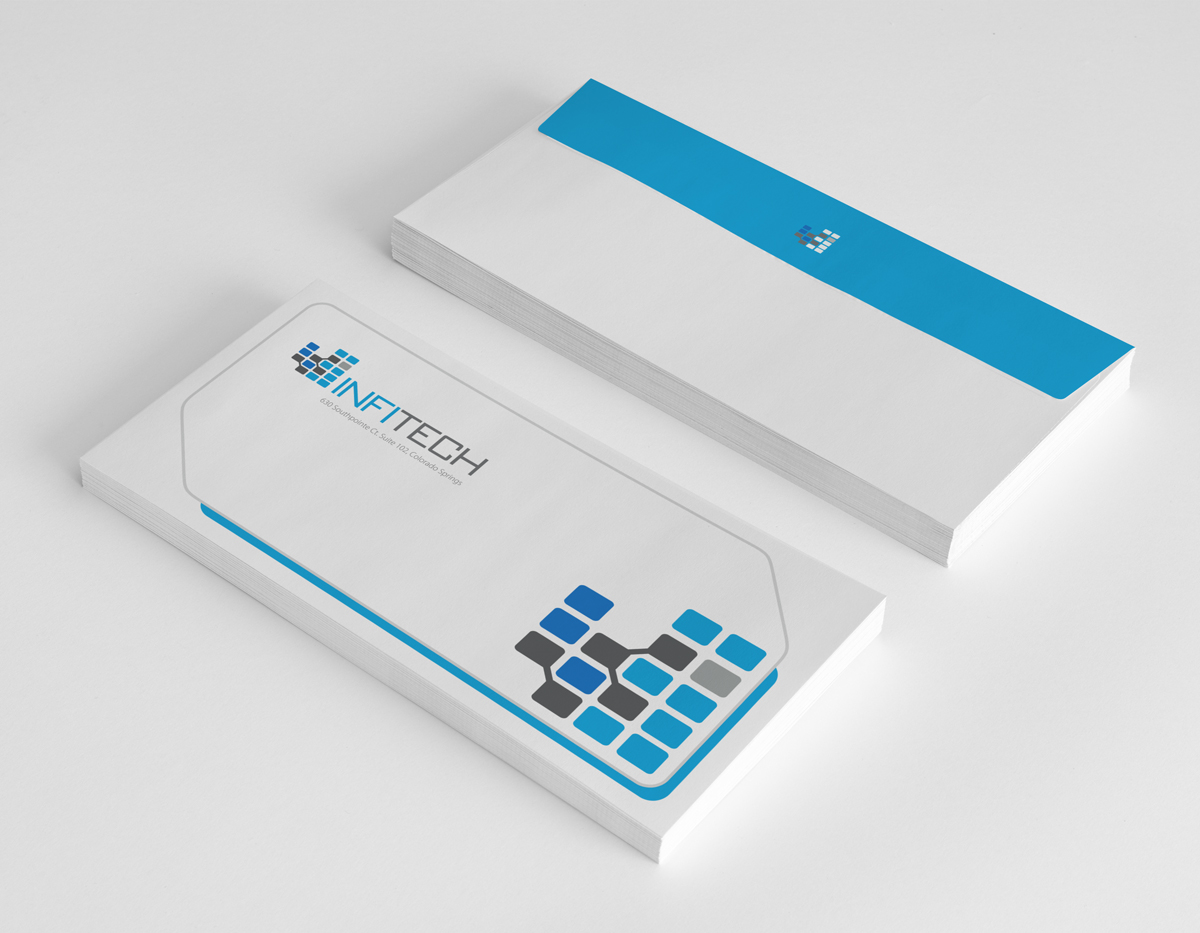 Stationery Design by logodentity for Infitech | Design #1820023