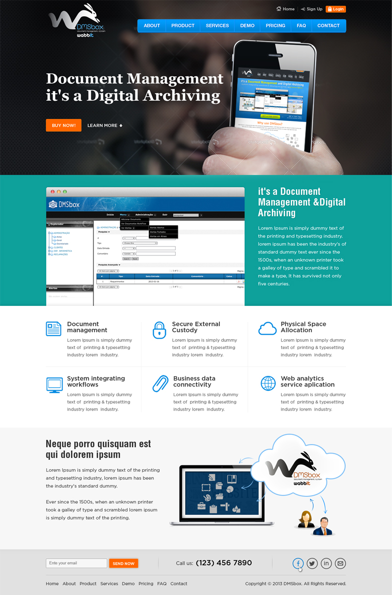 Web Design by Mayank Patel for WabbIT SA | Design: #1867588