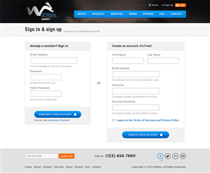 Web Design by Mayank Patel for WabbIT SA | Design: #1888029