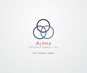 Logo Design by Nino Prasetya for Alpha Office Products, Inc. | Design: #7327994