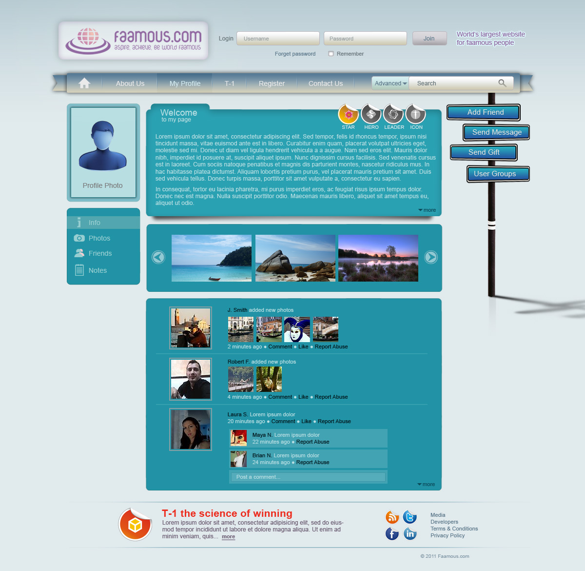 Web Design by Hypergraph® for this project | Design #385555