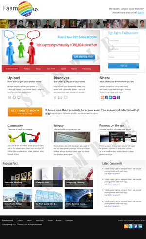 Web Design by pb for this project | Design: #366218