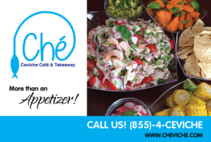 Diseño de Postal por PAS-CREATIVE para Ché Ceviche, LLC | Diseño: #6994956