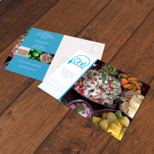 Diseño de Postal por sam461991 para Ché Ceviche, LLC | Diseño: #6973680