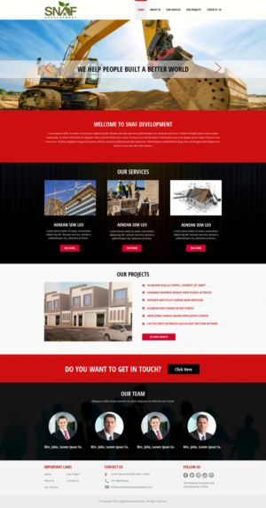 Web Design by KAMIL for this project | Design: #7025352