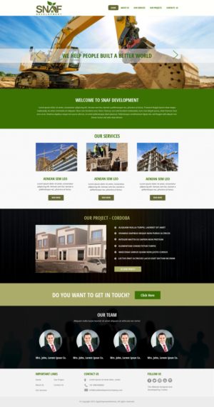 Web Design by KAMIL for this project | Design: #7025905