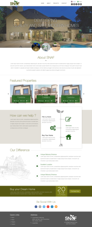 Web Design by SONA for this project | Design: #6992558