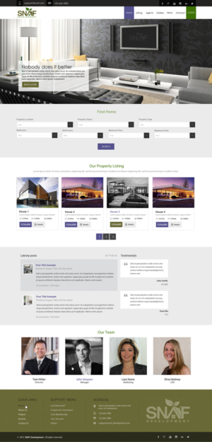 Web Design by Anooshaa Kachhia for this project | Design: #7028630