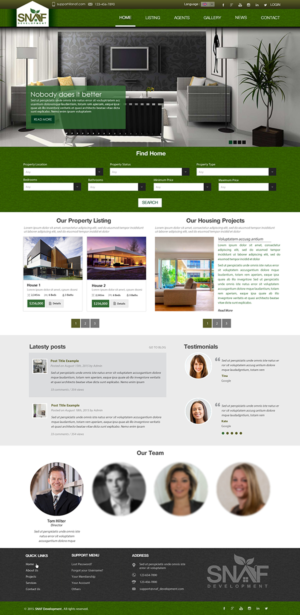 Web Design by Anooshaa Kachhia for this project | Design: #7039636