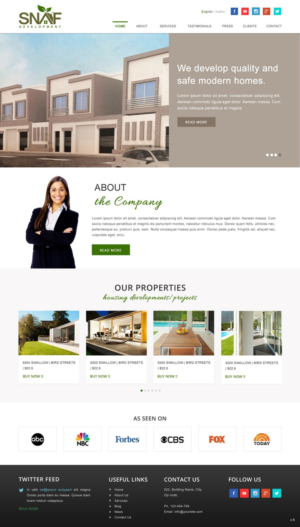 Web Design by pb for this project | Design: #6980022