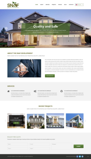 Web Design by pb for this project | Design: #6987920