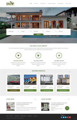 Web Design by pb for this project | Design: #7005526