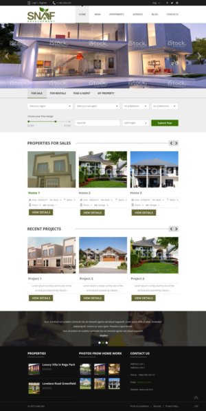 Web Design by pb for this project | Design: #7005527