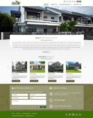 Web Design by Sbss for this project | Design: #6980090