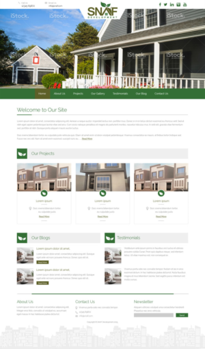 Web Design by Nippu for this project | Design: #7034560
