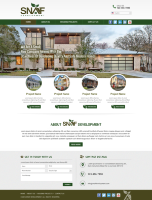 Web Design by Mac Ruskin for this project | Design: #7008244