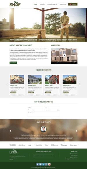 Web Design by Mac Ruskin for this project | Design: #7020090