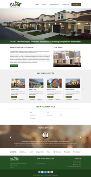Web Design by Mac Ruskin for this project | Design: #7020091