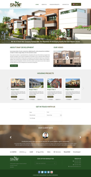 Web Design by Mac Ruskin for this project | Design: #7020092