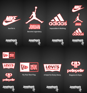 Logo Design by christatienza for Jonathons Clothing and Shoes | Design: #7021827