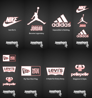 Logo Design by christatienza for Jonathons Clothing and Shoes | Design: #7060420