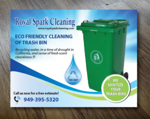 Design de Carte Postale par alex989 pour Royal Spark Cleaning | Design : #7006349