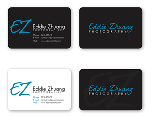 Eddie Zhuang Photography needs a business card designs | Business Card Design by Ekanite