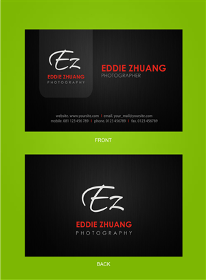 Design de Carte de Visite par Silverfox Studio pour ce projet | Design : #381415