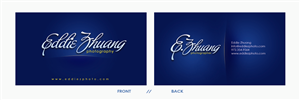 Eddie Zhuang Photography needs a business card designs | Business Card Design by diRtY.EMM