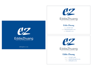 Eddie Zhuang Photography needs a business card designs | Business Card Design by MIND