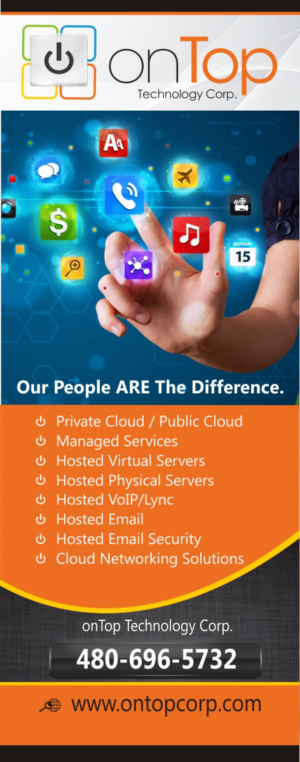 Advertisement Design by Bins for onTop Technology | Design: #7015700
