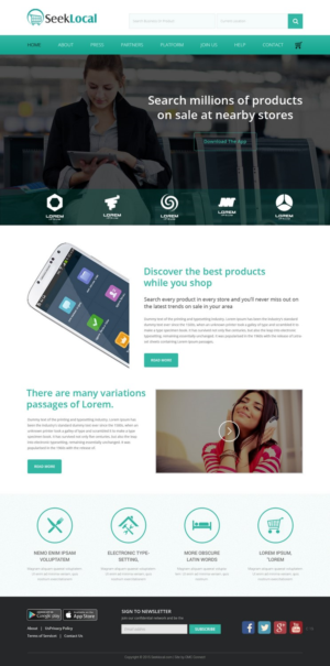 Web Design par pb pour ce projet | Design : #7009228