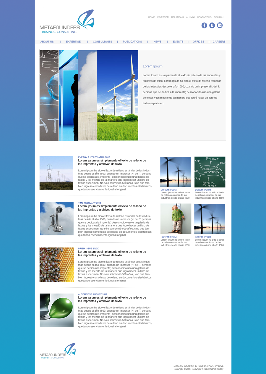Web Design by Andrea for SR-Design | Design #1840187
