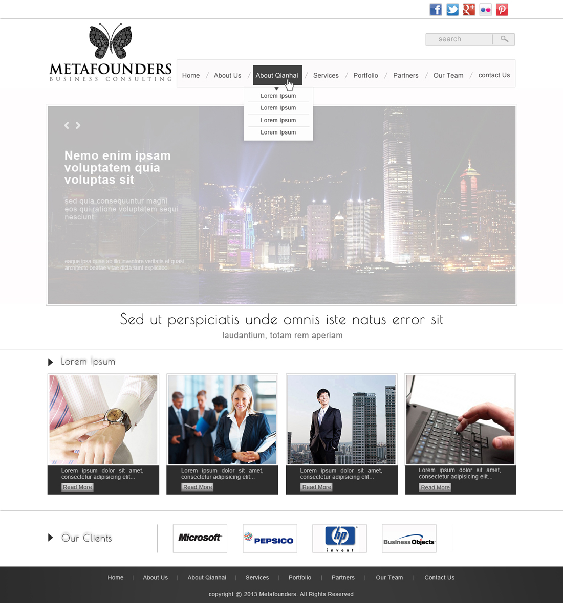 Web Design by Da Miracle for SR-Design | Design #1862986