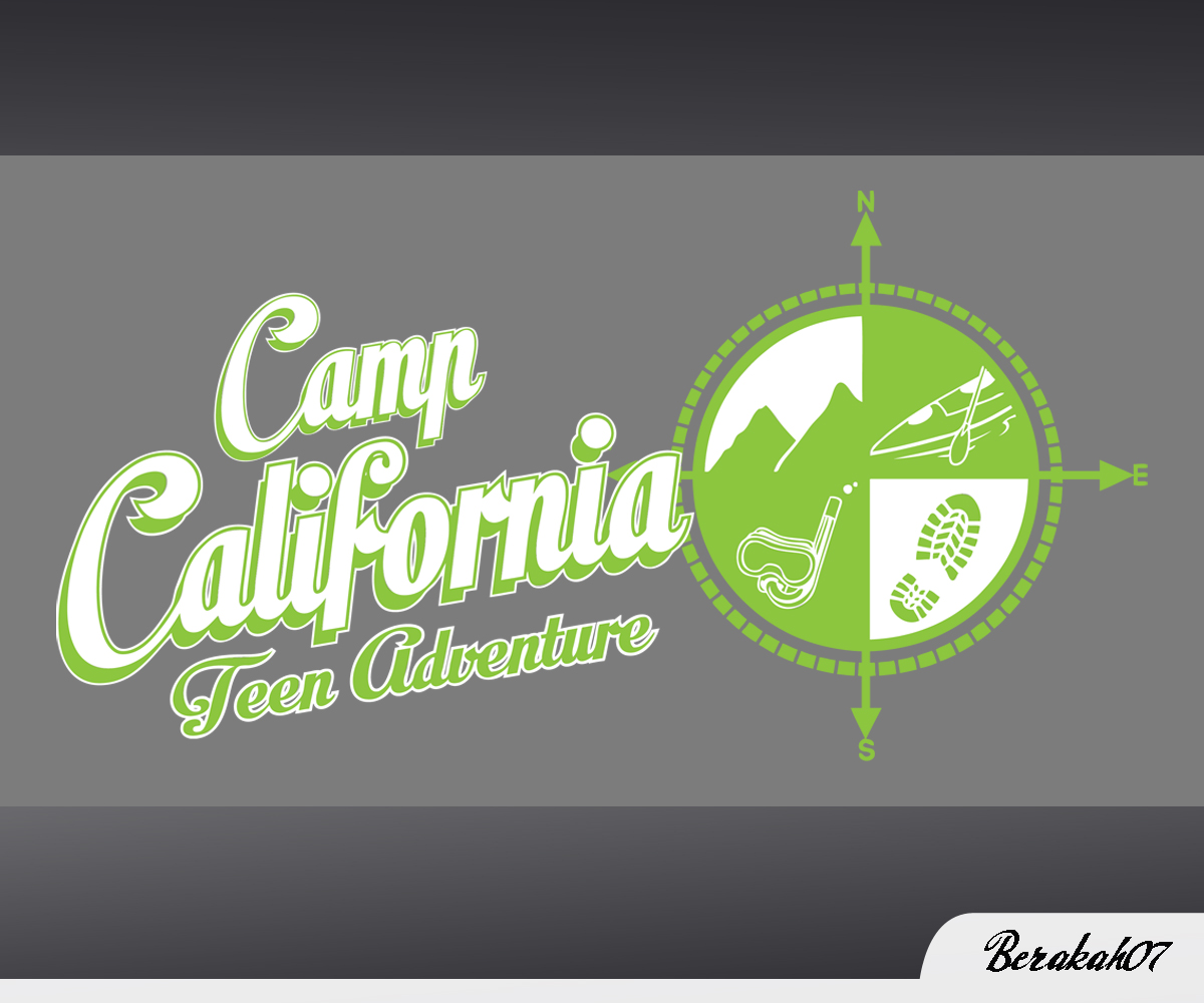T-shirt Design by berakah07 for Camp California d.o.o. | Design #1829487