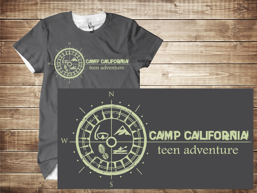 T-shirt Design by Kburks for Camp California d.o.o. | Design #1817092