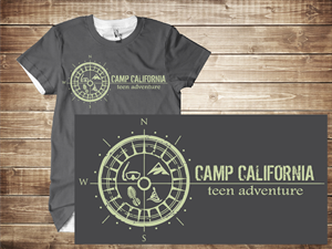 T-shirt Design by Kburks for Camp California d.o.o. | Design: #1817094