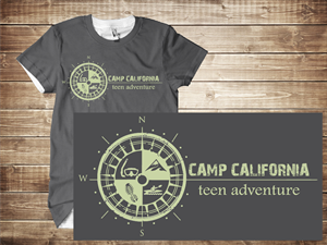 T-shirt Design by Kburks for Camp California d.o.o. | Design: #1817097