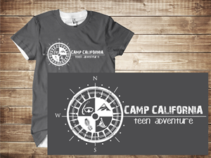 T-shirt Design by Kburks for Camp California d.o.o. | Design: #1835591