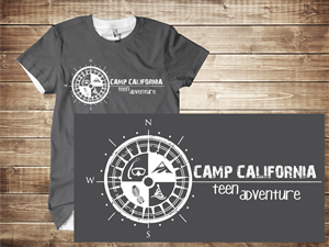 T-shirt Design by Kburks for Camp California d.o.o. | Design: #1835595
