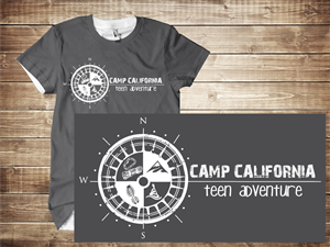 T-shirt Design by Kburks for Camp California d.o.o. | Design: #1835600