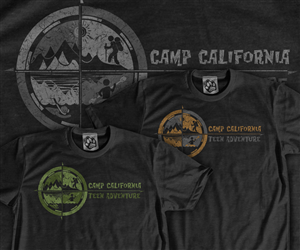 T-shirt Design by jd_teedesigns for Camp California d.o.o. | Design: #1819410
