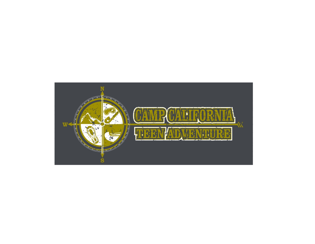 T-shirt Design by darrearl for Camp California d.o.o. | Design #1828593