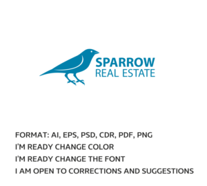 Logo Design by artsterdam for Sparrow Real Estate | Design: #6982330