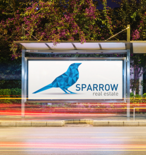 Logo Design by ALLEN GRAPHICS for Sparrow Real Estate | Design: #7000358