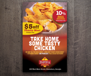 B&B'S Chicken Basket Need a Flyer Design  | Flyer Design by see why
