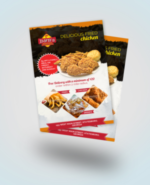 B&B'S Chicken Basket Need a Flyer Design  | Design de Flyer par Kishaloy_D